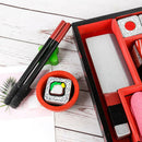 Wooden Sushi Pretend Playset Cooking Cutting Foods Set Kitchen Food Toys