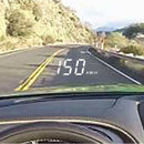 1X(A100 Car Hud Head Up Display Obd2 Ii Euobd Overspeed Warning System Proj
