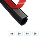 4M D-type 14*12 Car Door Windproof Waterproof Electromechanical Seal Strip