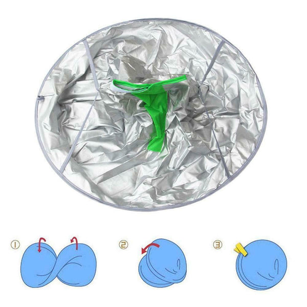 Barber Gown Cloth Hair Cutting Cape Cloak Umbrella Hairdressing Salon Home Use z