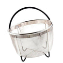 Basket for  Accessories Stainless Steel Steam   Black
