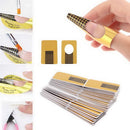 100Pcs Nail Art Tips Extension Forms Guide French Diy Tool Acrylic Uv A ME