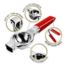 Stainless Steel Manual Premium Quality Metal Lemon Lime Squeezer Citrus Pre G3Y9