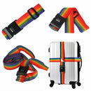 2M Travel Luggage Suitcase Strap Rainbow Baggage Backpack Belt Password Lock  FT