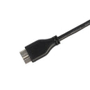 47cm 1.5ft USB 3.0 Male-A to USB3.0 Micro-B Data Cable Black