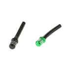 2 Pcs Gas Fuel Tube Vent Breather Hose for Monkey Dirt Bike ATV Black+Green