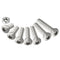 280pcs M2 304 Stainless Steel Hex Socket Button Head Cap Bolts Screws Nuts