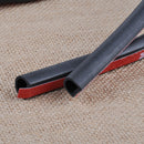 8M Car Big D Shape Rubber Seal Weatherstrip Hollow Door Edge Strip Moulding Trim