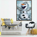 Snowman 5D DIY Diamond Painting Embroidery Craft Needlework Home Decor Gift