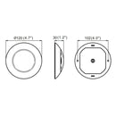 LED Ceiling Light 12V Recessed Cabinet Lights 3.6W Interior Lighting Van