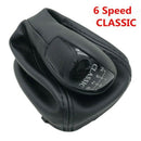 6 Speed Gear Shift Knob Leather Cover Case for Mercedes-Benz C Class W203 S