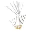 18pcs Stainless Steel Large Eye Blunt Needles Yarn Knitting Tapestry Needles