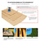 Outdoor Camping Fireproof Cloth Flame Retardant Mat (Glass Fiber 100x80cm)