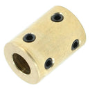 Robot shaft 8mm coupler copper motor rigid coupling tight screws