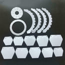 Retro Nordic Pinecone Lamps Modern Wooden Modern DIY  Puzzle Bedroom Art