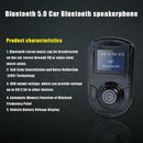 Bluetooth 5.0 Car FM Transmitter Handsfree Kit Wireless MP3 Player USB Charger
