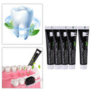 Activated Charcoal Whitening Toothpaste Polishes Teeth Freshens Breath