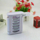 Portable 7 Day Weekly Pill Box Medicine Storage Tablet Cases Organizer