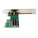 PCI-E WiFi Adapter with Antenna 2 Pieces, 2.4 / 5.0GHz Dual Band Wireless-AC