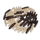 50Pcs Large Toggle Buttons Wooden Toggle Buttons DIY Handcraft Findings 50mm