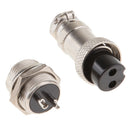 GX16 2 Pins Metal Waterproof Aviation Connector Plug & Socket