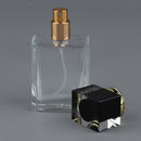 2pcs Empty Glass Perfume Bottles Aftershave Spray Containers 50ml