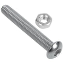 230Pcs M3 Stainless Steel Hex Hex Drive Button Head Socket Cap Bolts Screws W3T9