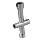 Universal Mini Cross Wrench Sleeve 4 Way Wheel Nut For M2/M2.5/M3/M4 P8W6 W Q2I2