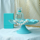 Sweetgo Blue Snack Tray Cake Stand Cupcake Plate Tools Waterproof Paint Can