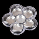 Empty Petals Design Eyeshadow Lipstick Storage Box Case Cosmetic Packing Pale Kw