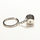 Dice Keychain Brand New High-class Car Key Ring Chain Metal Pendant %x