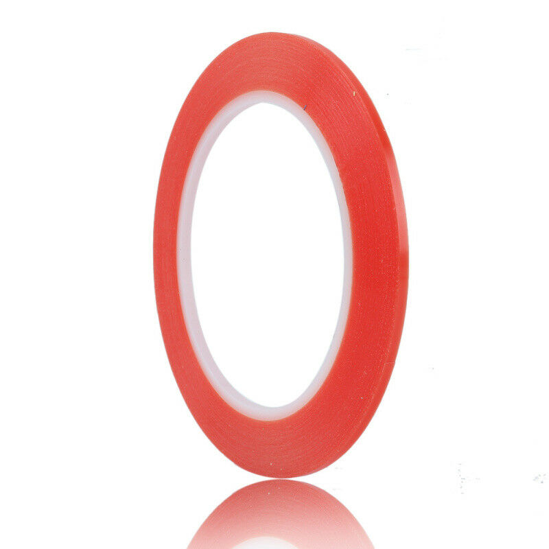 25M 3mm Red Adhesive Double Side Tape Strong Sticky For Cell Phone Repair