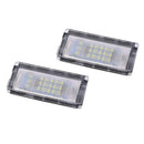 2 Pcs Plate Light 18 LED 3528SMD White License Plate Light for BMW E46 W5K9