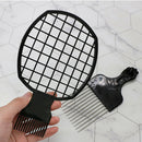 2pcs/set Barber Home Steel Needle Brush Tin Foil Perm  Set Dirty Braid