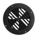 6.5" Round Louvre Air Vent Plastic Ventilation Ventilator Grille Cover 164mm