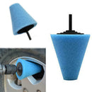Car Wheel Hub Polish Buffing Shank Polishing Tool Foam Shape E7K5 Cone Pa L T9P1