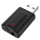 BT10 USB 2 in 1 Wireless Bluetooth Audio Transmitter Receiver AUX Adapter