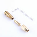 2.0mm Brass Electric Motor Shaft Clamp Fixture Chuck Mini Small Chuck