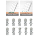 10pcs Roller Eyebrow Microblading Needles Eye Brow Tattoo Blades Makeup Tool