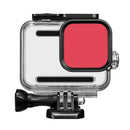 3pcs Lens Filter for Gopro Hero 8 Action Sports Camera Waterproof Housing Case