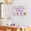 Art Full Letter Challenge Diamond DIY Drill 5D Round Picture Painting Kit