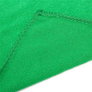 1X Green Microfibre Cleaning Auto Car Detailing Soft Towel Wash Duste Cloth R3C5