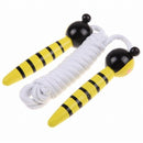 Childrens Wooden Handle Skipping Rope Animal Colourful Cartoon Zoo I1X1