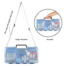 Kids Fishing Pole Tackle Box Child Fishing Rod and Reel Kit Lures Box Fishi