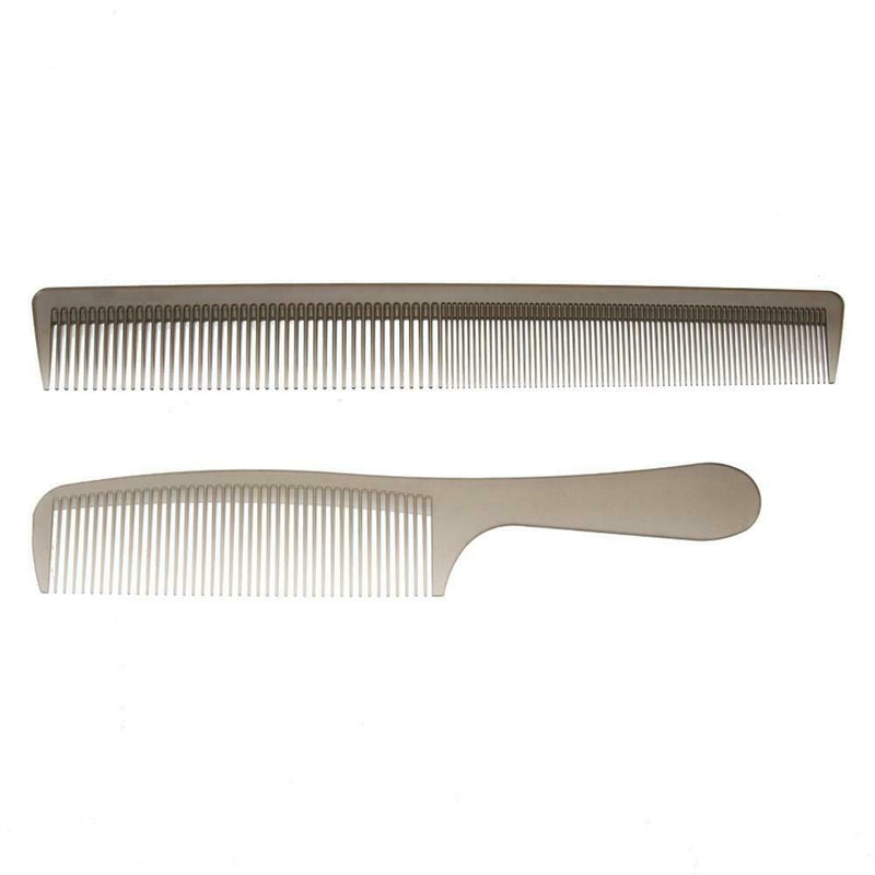 2pcs/Set Portable Antistatic Hair Comb Barbers Hairdressing Styling Tools