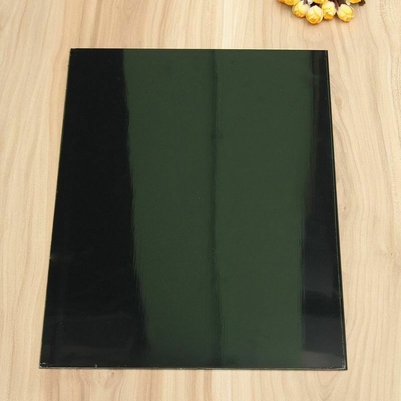 Guitar Bass Pickguard Sheet Scratch Plate Blank Material 1 Ply Black 43 x 2