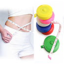 Retractable  Body Measuring Tape Sewing Cloth Tailor Dieting Tapeline Ruler 1.5M
