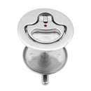 Marine Boat 316 Stainless Steel 2i nch Flush Hatch Handle Lift Cam Latch w/ Back