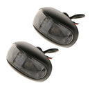 2 Pieces Car Truck Trailer Boat Side Marker Indicators 2LED Lights White