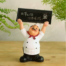 Creative Home Gift Chef Decoration Chef Hands Message Board Small Chef Craf S9Z9